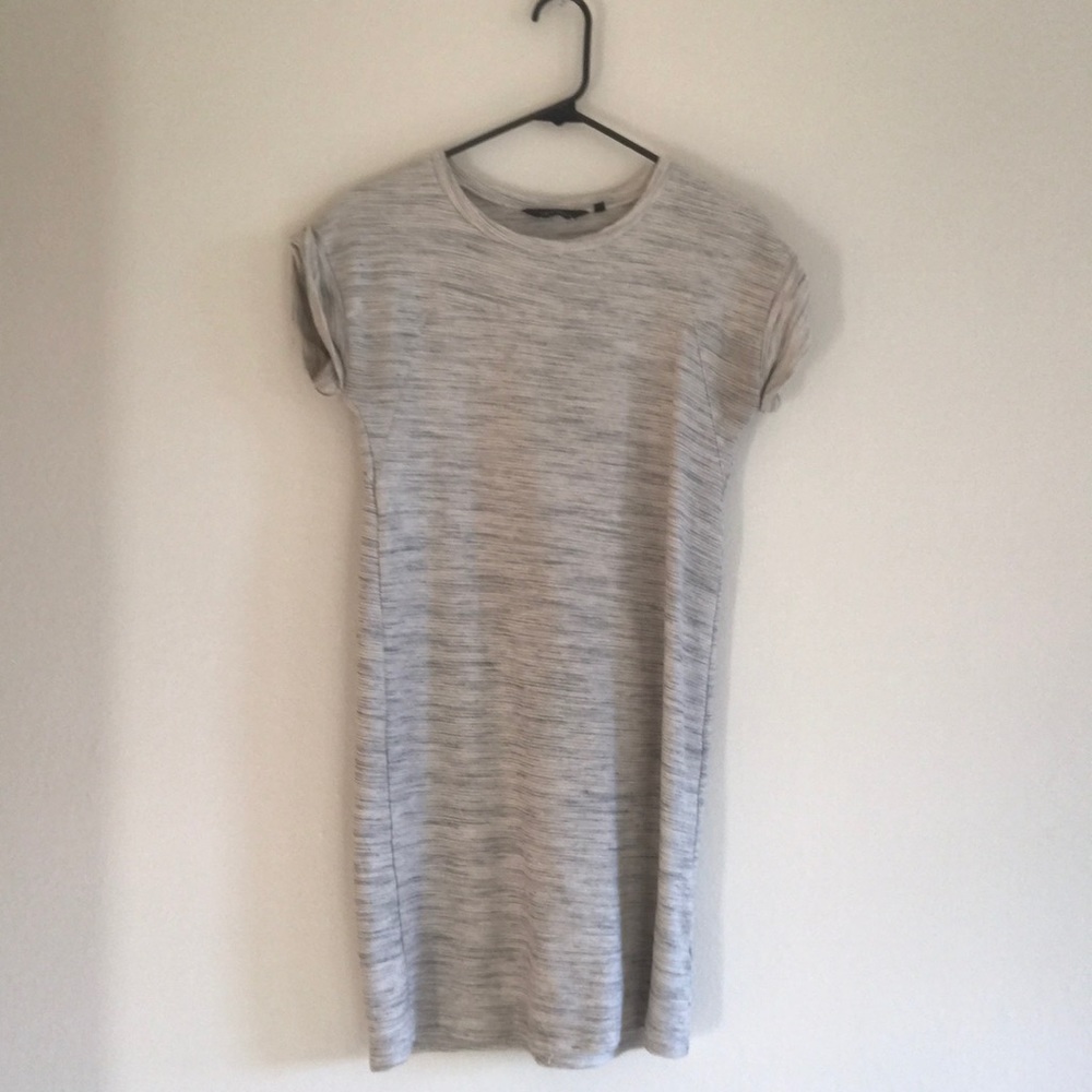 New Look grey T-shirt dress